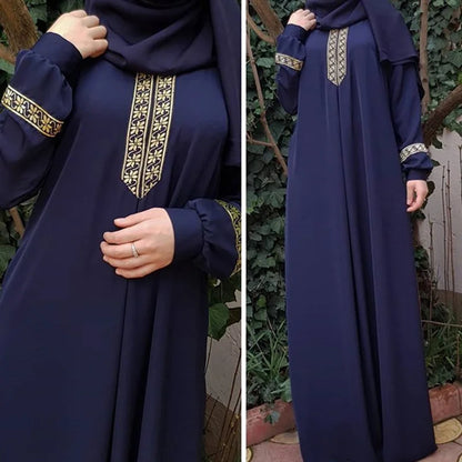 Muslim Islam Loose Casual Robe Abaya