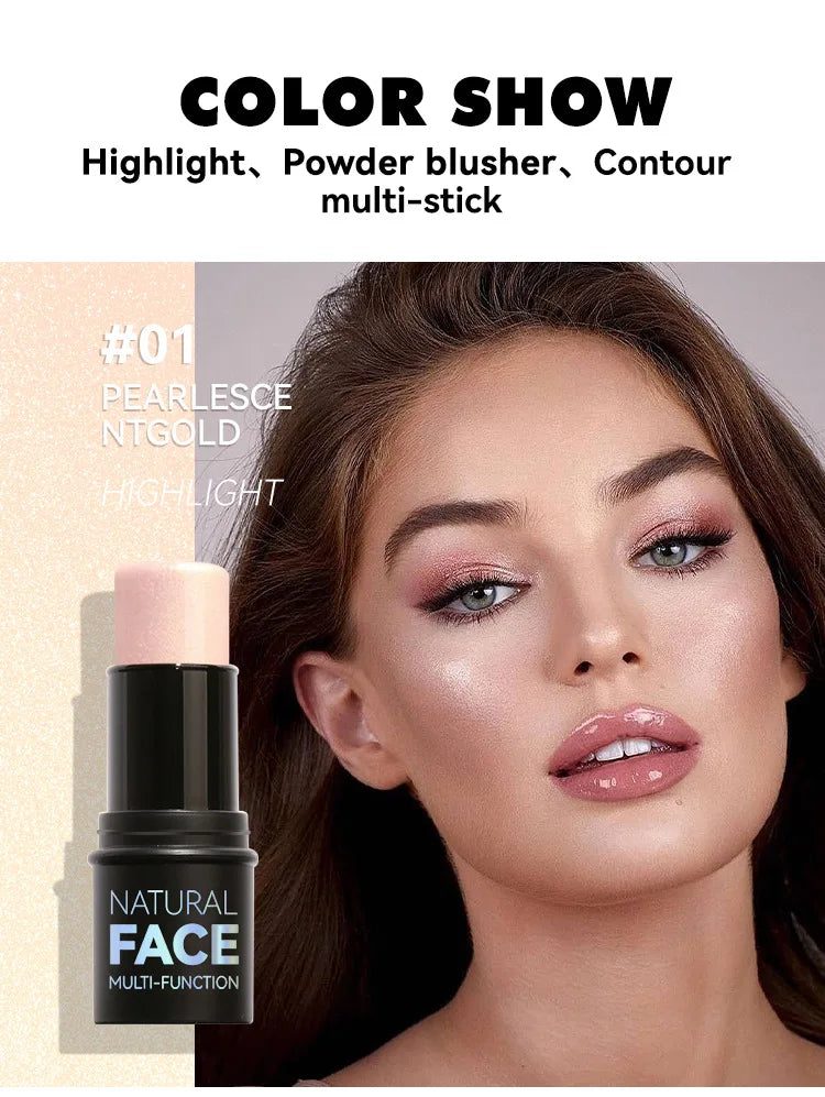 Face Contour Bronzer Stick Face Brighten Makeup