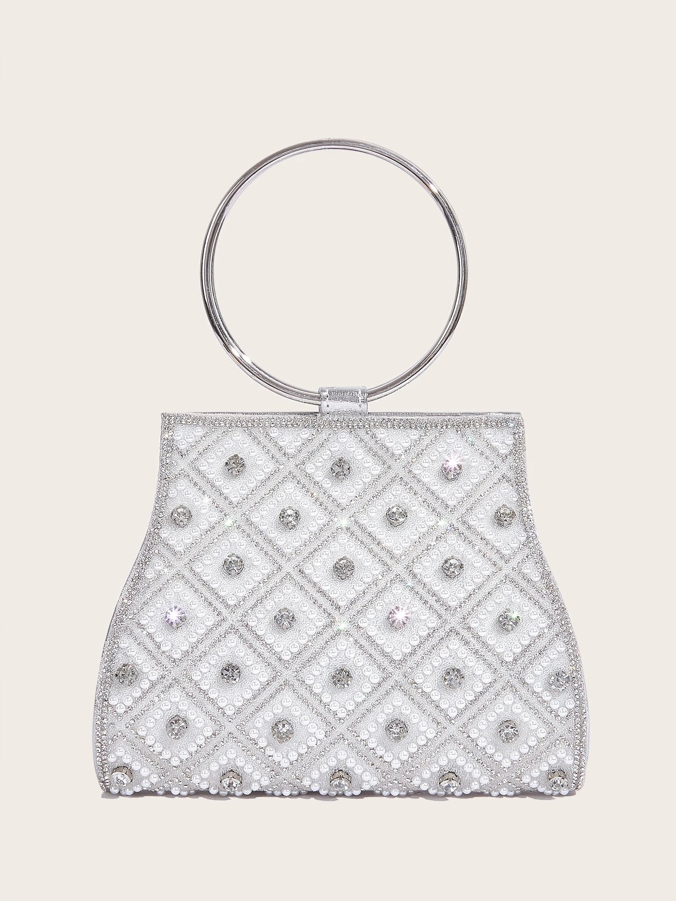 Diamond Handbags Rhinestones Bridal Bag