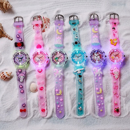 3D Pattern Child Wrist luminous watch