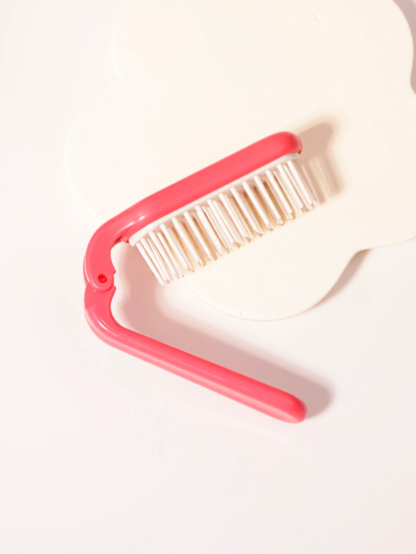 Foldable portable hair comb head hair wigs