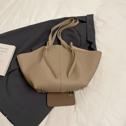 DANA PU Leather Capacity Shopper Handbags