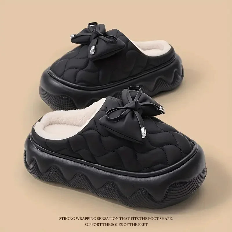 Warm Slip-On Cotton Slippers