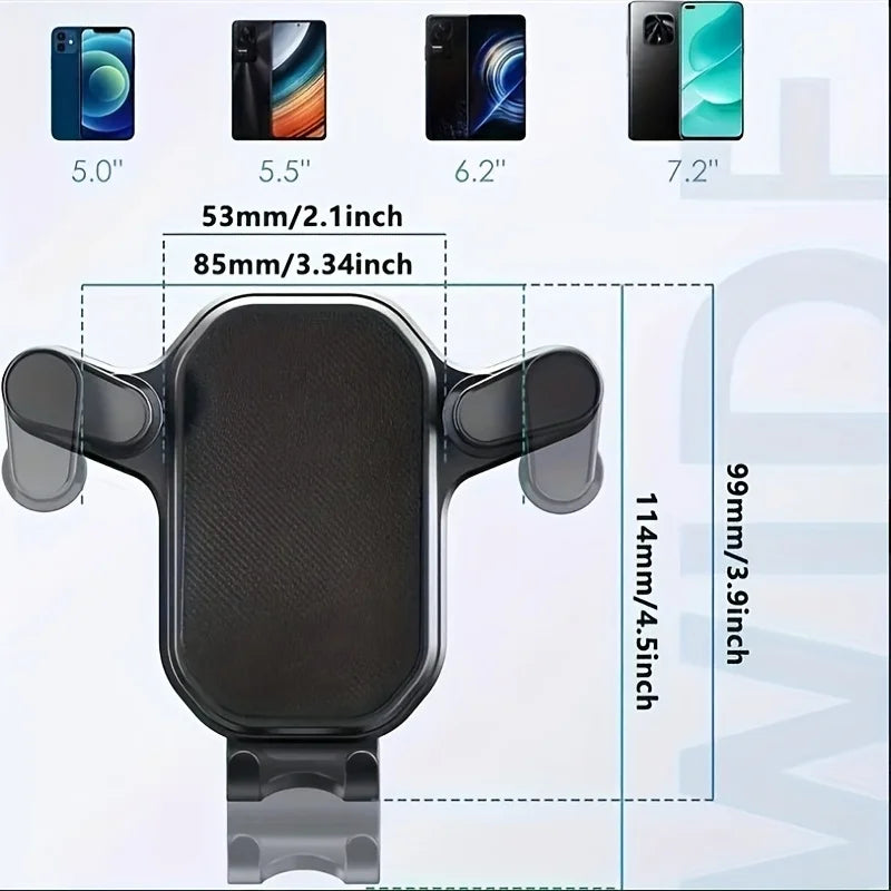 Car Phone Holder Car Air Vent Clip Mount Mobile Cell Stand