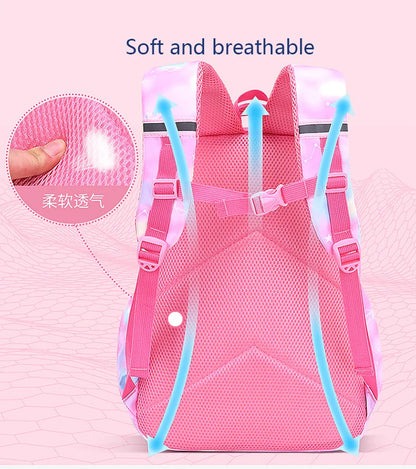 Shoulder Bag Girl Backpack School Bag Purple