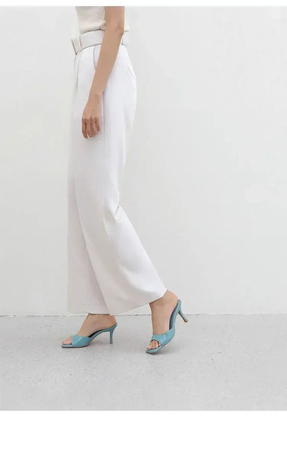 DANA Square Open Toe Slipper