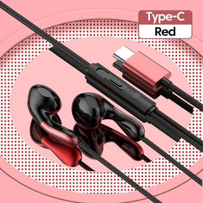 USB Type C Wired Earphone For Samsung Galaxy Headset