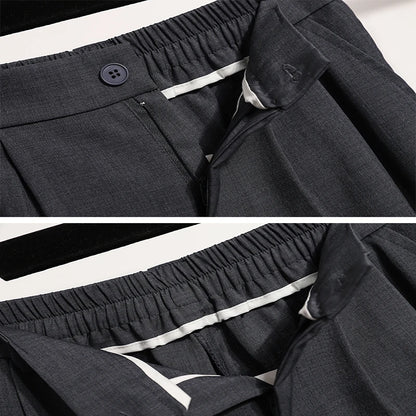 Korean High Waist Suit Casual Trousers