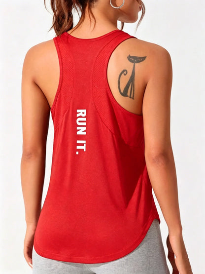 High-value yoga running Vest