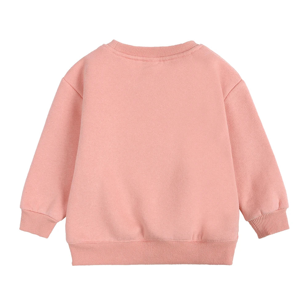 Winter Spring Pullovers Korean Baby Thicken Fleece 6M-7T Hoodies