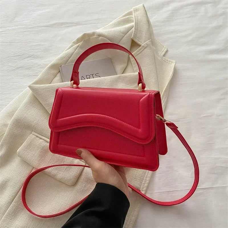 DANA PU Leather Small Tote Bags