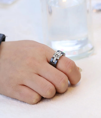 DANA Ceramic  Zircon Rings