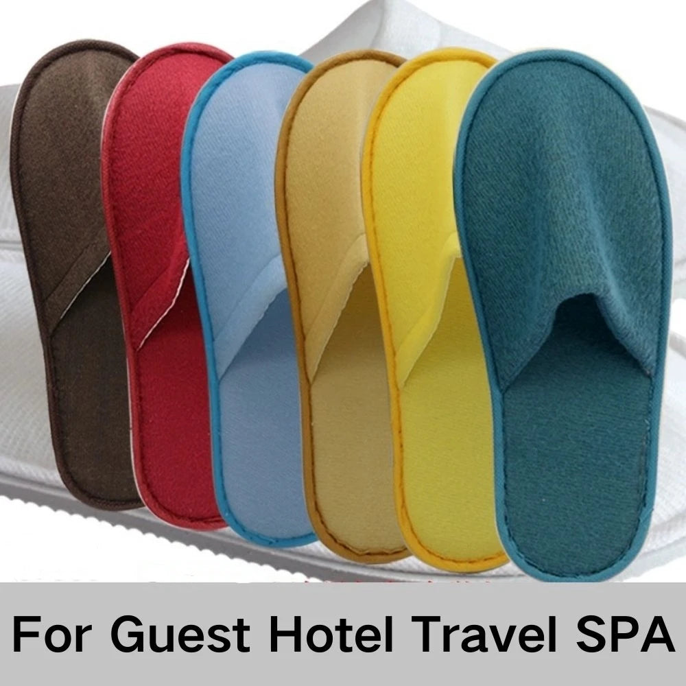 Spa Closed-toe Disposable Suitable Non-slip Slippers