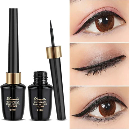Ultra-fine waterproof black liquid eyeliner pen