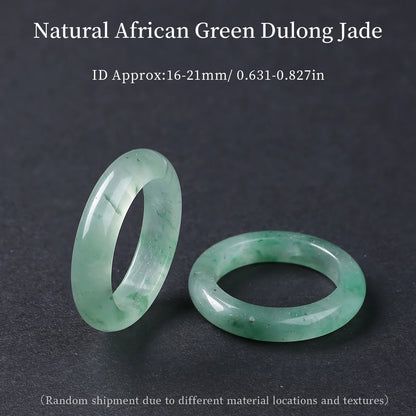 1 Pc Natural Crystal Stone Energy Healing Ring
