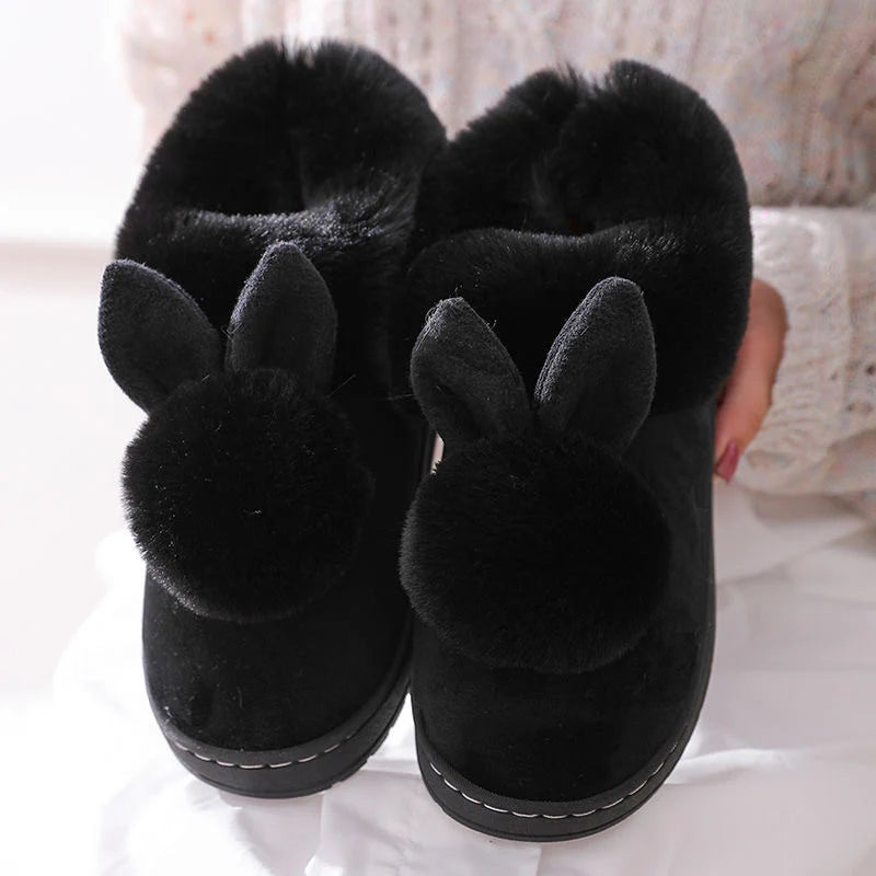 Winter Warm Fur e Rabbit Shoe