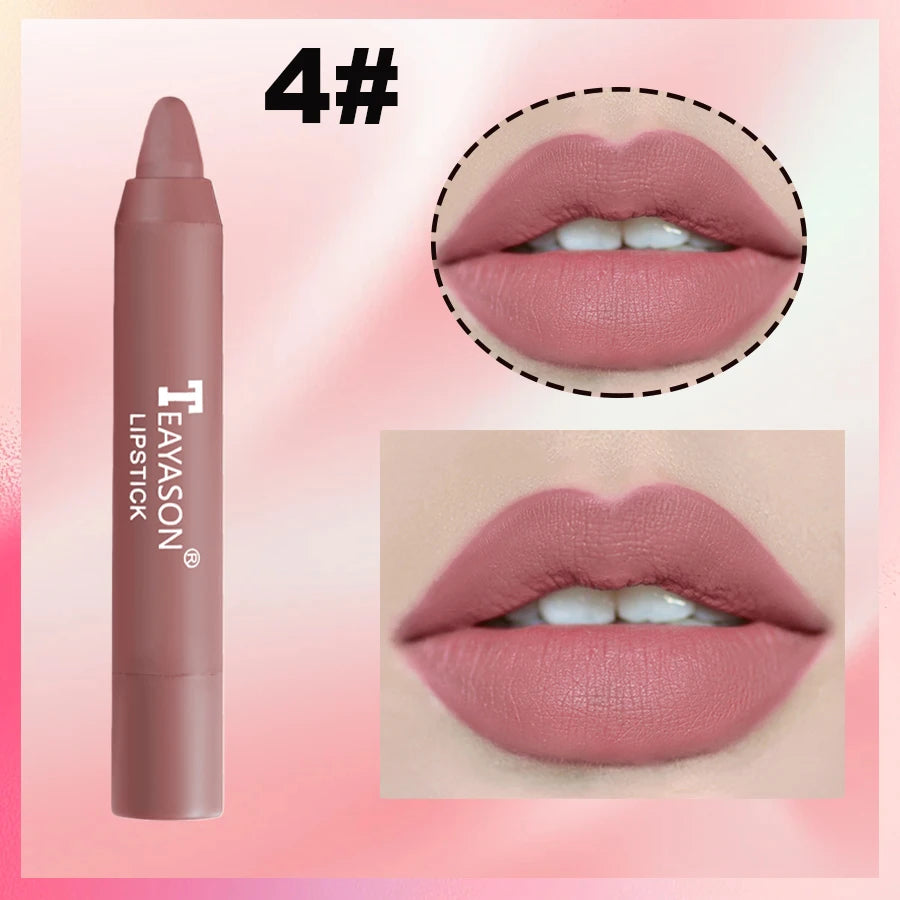 Matte lipstick smudge-proof daily moisturizing lipstick