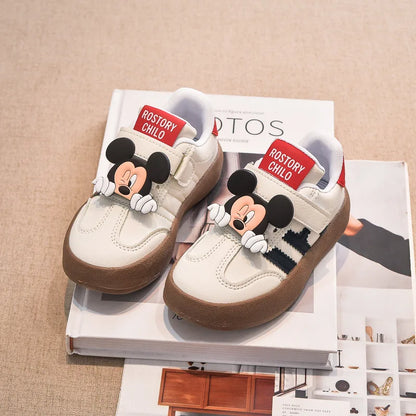 Casual Cute Cartoon Sport  Anti-slip Soft Sole Kids Board Sneakers
