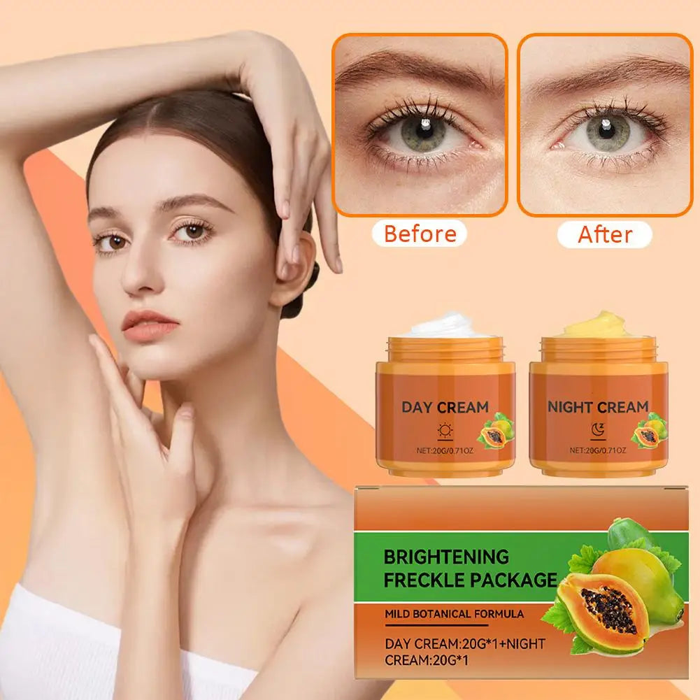 كريم تبييض البابايا لإزالة النمش