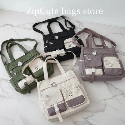 Waterproof Canvas Handbags Shoulder Bag