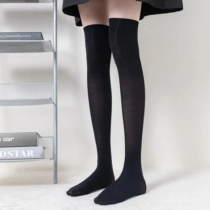 Thin Knee High Long Socks