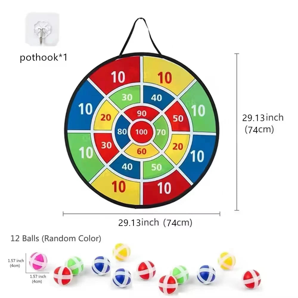 Sticky ball  large dart board Family interactive game sports toys