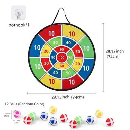 Sticky ball  large dart board Family interactive game sports toys
