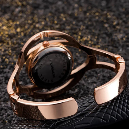 Luxury Steel Quartz Wristwatch Watch