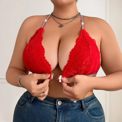 Plus Size Sexy Lace Bra Lingerie