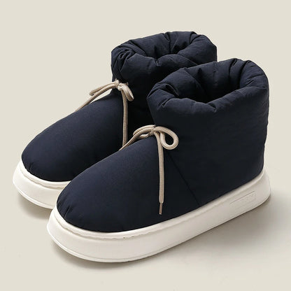 Warm Cotton Outdoor Non-slip Fur Ankle Snow Boots