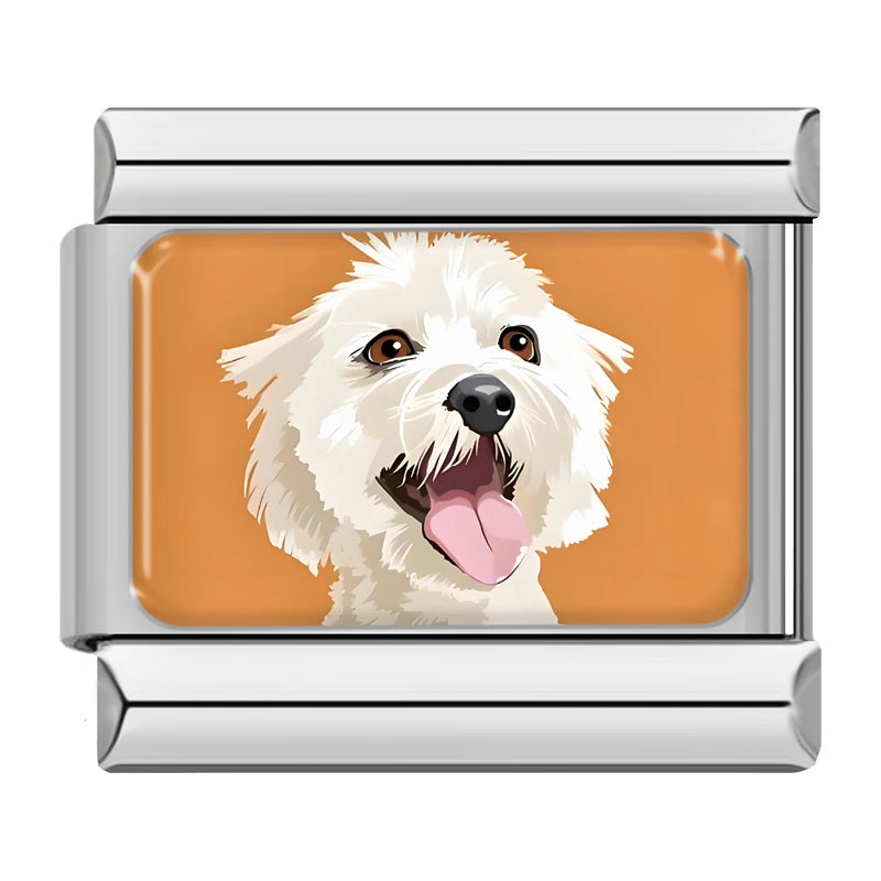 DANA Animals Cat Dog Stainless Steel Bracelet