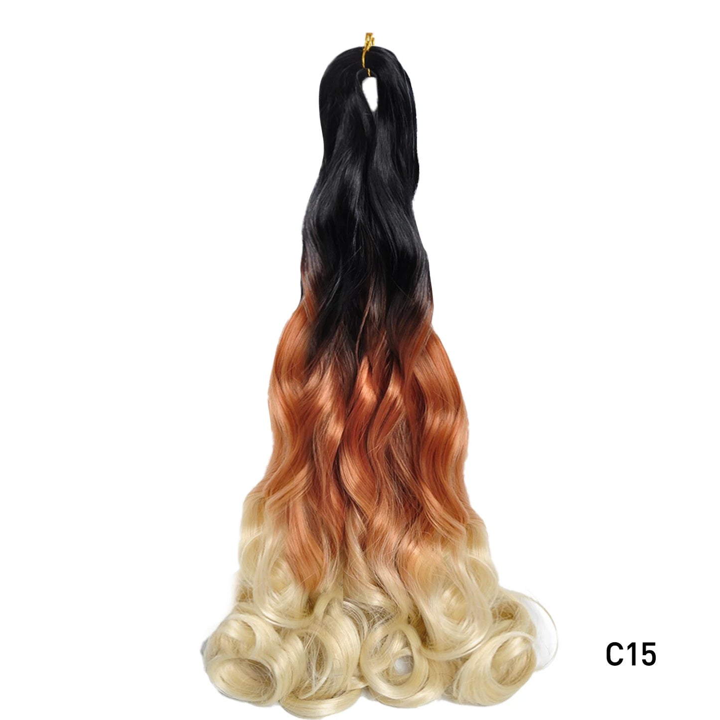 French Curls Braiding Hair 24Inch Hair Extensions