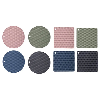 2/4 PCS Heat Resistant Silicone Mat
