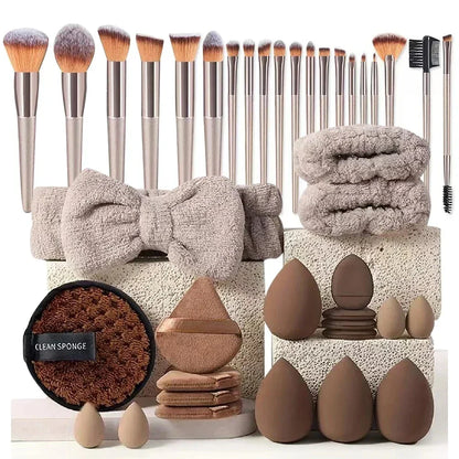 13/33pcs Professional Makeup Brush Set