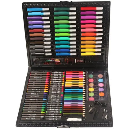 150 Brush Set Children's Painting, Stationery Box