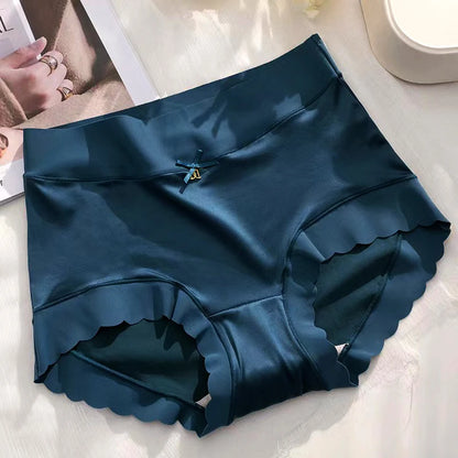 Silk Panties Nice Briefs Soft Underwear Mid rise Elegance Sexy Lingerie