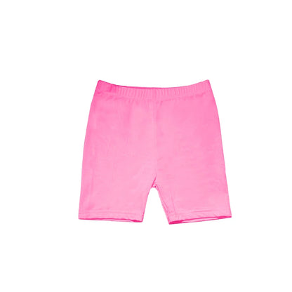 Candy Color Solid Color Girls Safety Shorts
