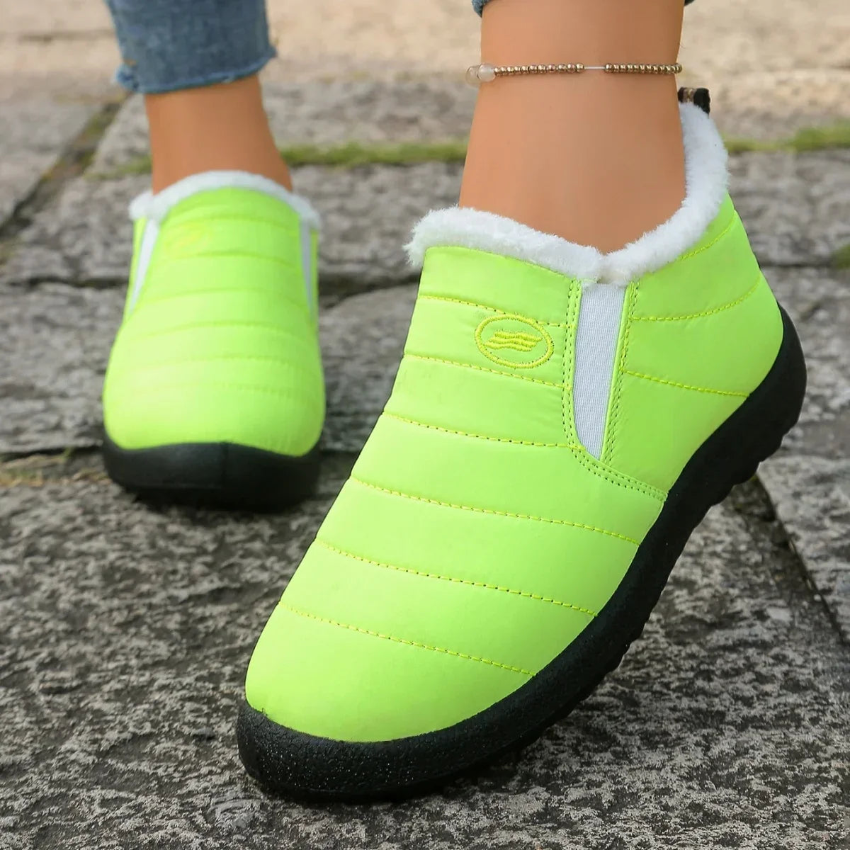 Boot Warm Fur Waterproof Boots