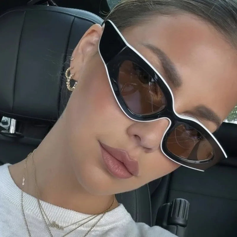 vintage small cat eye Sexy sunglasses