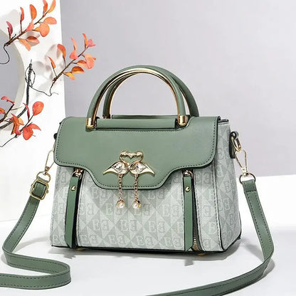 Versatile casual shoulder crossbody bag.