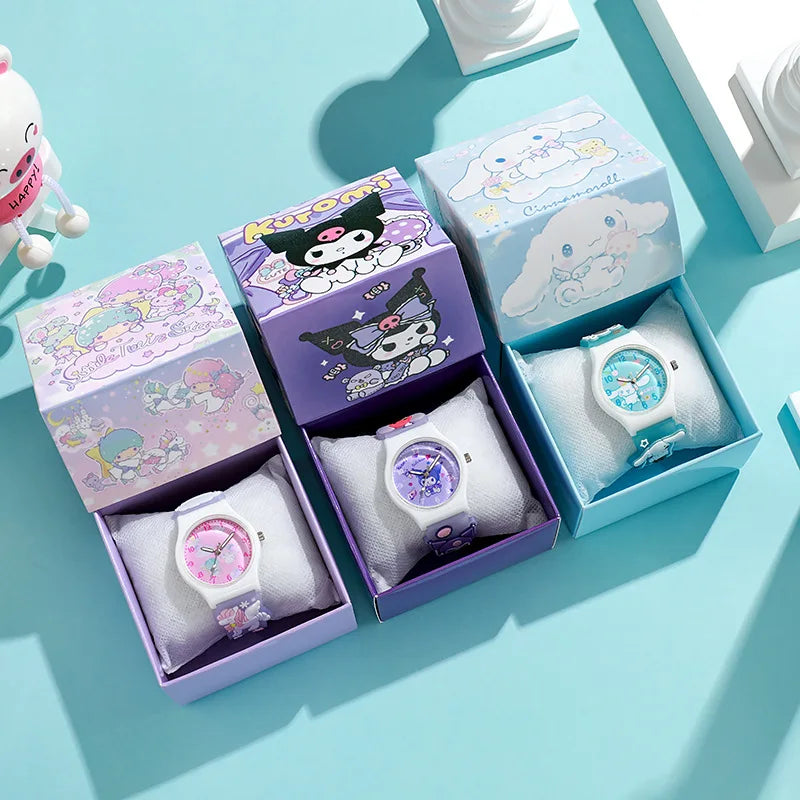 3D Hello Kitty Cinnamoroll Watch