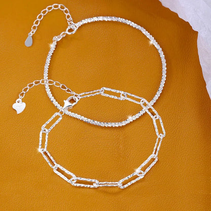 DANA Sparkling 925 Sterling Silver Bracelets
