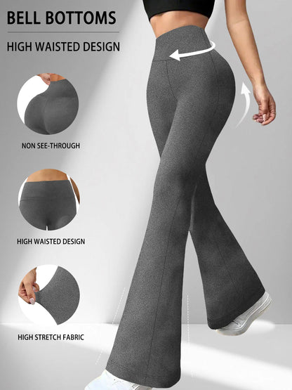 Super Soft Flare Pants High Waisted Yoga