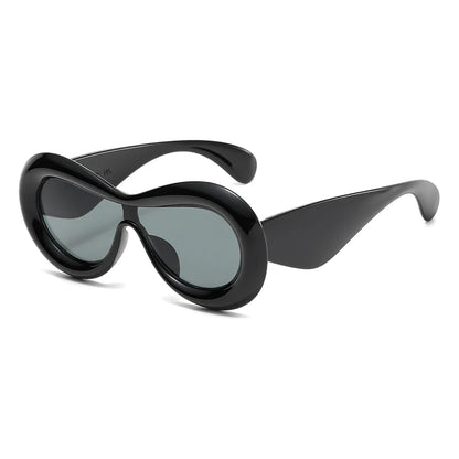 Unique Candy Color Sexy Lip Y2k Punk Hip Hop Sunglasses