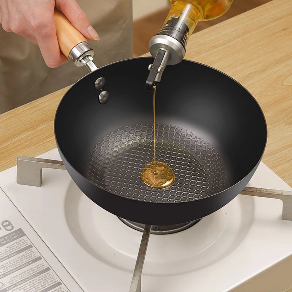 Multi-Functional Non-Stick Household Stir-Fry Cooking Pans
