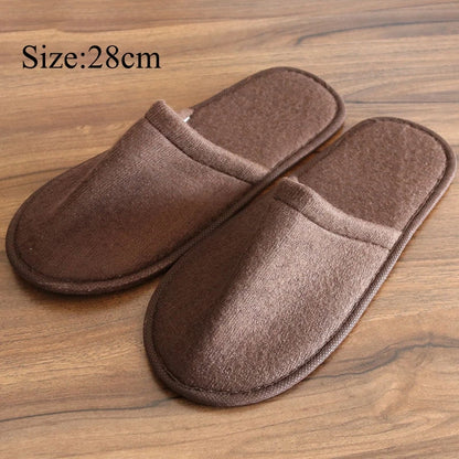 1Pair Winter Warm plush Slippers