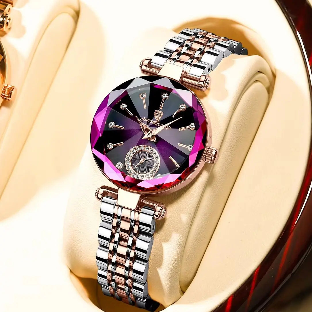 Luxury Elegant Waterproof Stainless Steel Quartz Watches