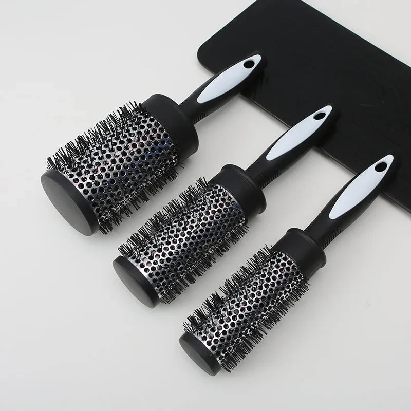 Round Curling Roller Comb Hair Styling