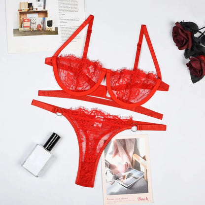Sexy Transparent Underwear Lingerie Sets
