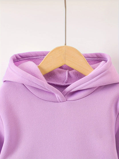 Fall/Winter casual comfort warm print warm lining hoodie sweatpants set